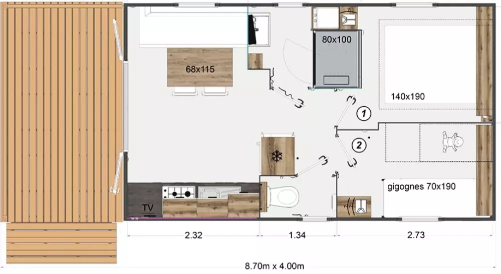 Camping Paradis Belle Dune 5 étoiles★★★★★