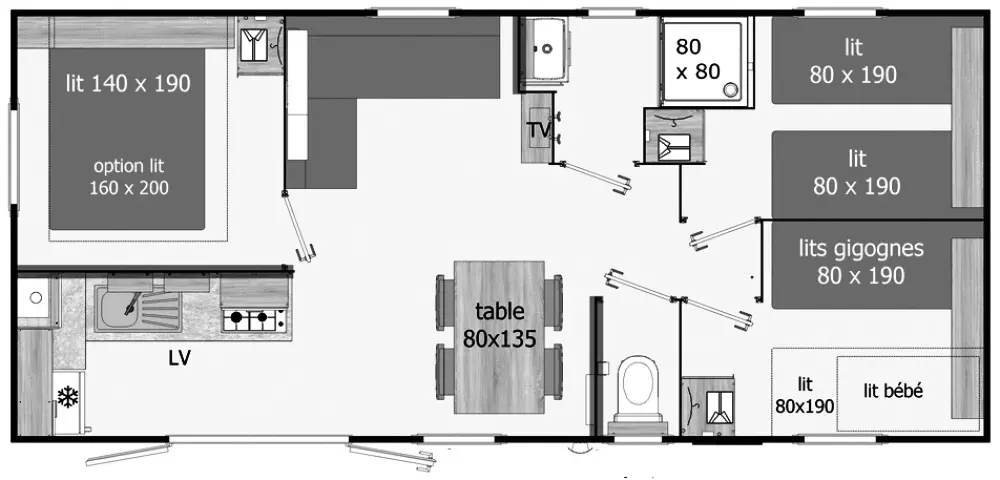 Camping Paradis Belle Dune 5 étoiles★★★★★