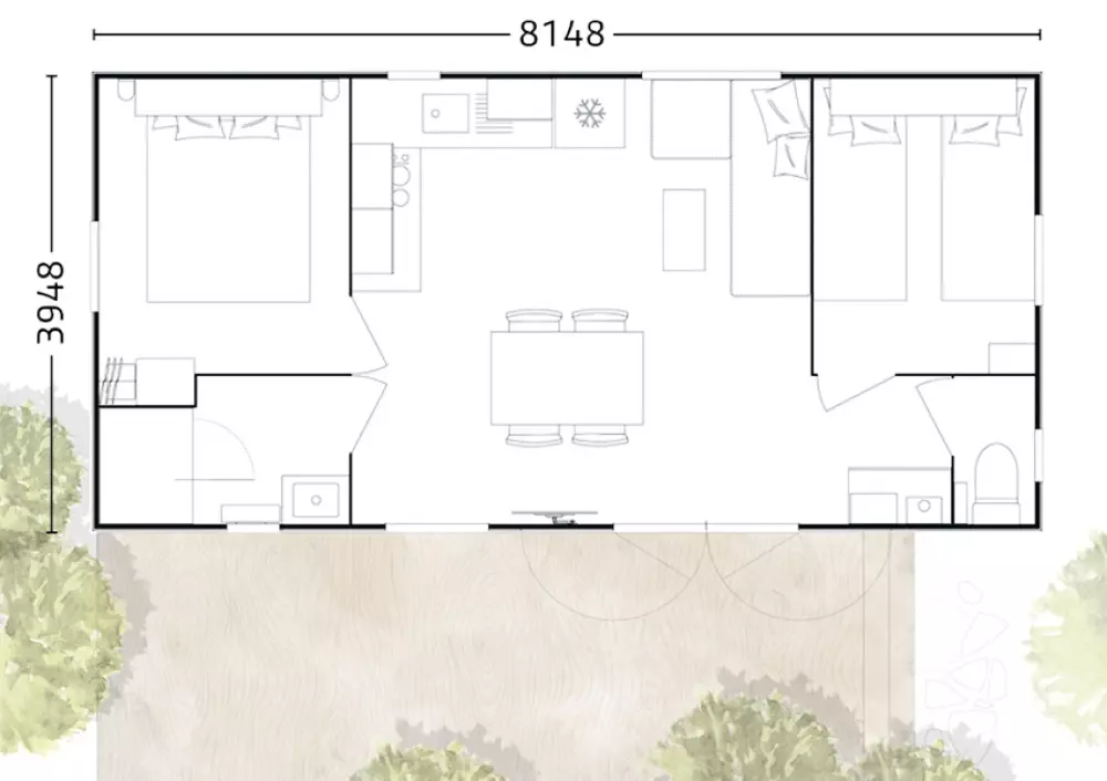 Camping Paradis Belle Dune 5 étoiles★★★★★