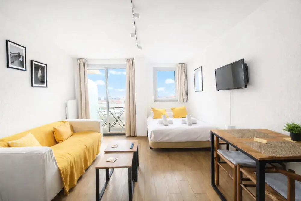Charmant Studio Avec Balcon, Piscine & Plage