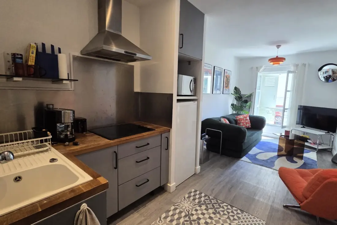 Charmant Appartement à Biarritz Proche Du Centre