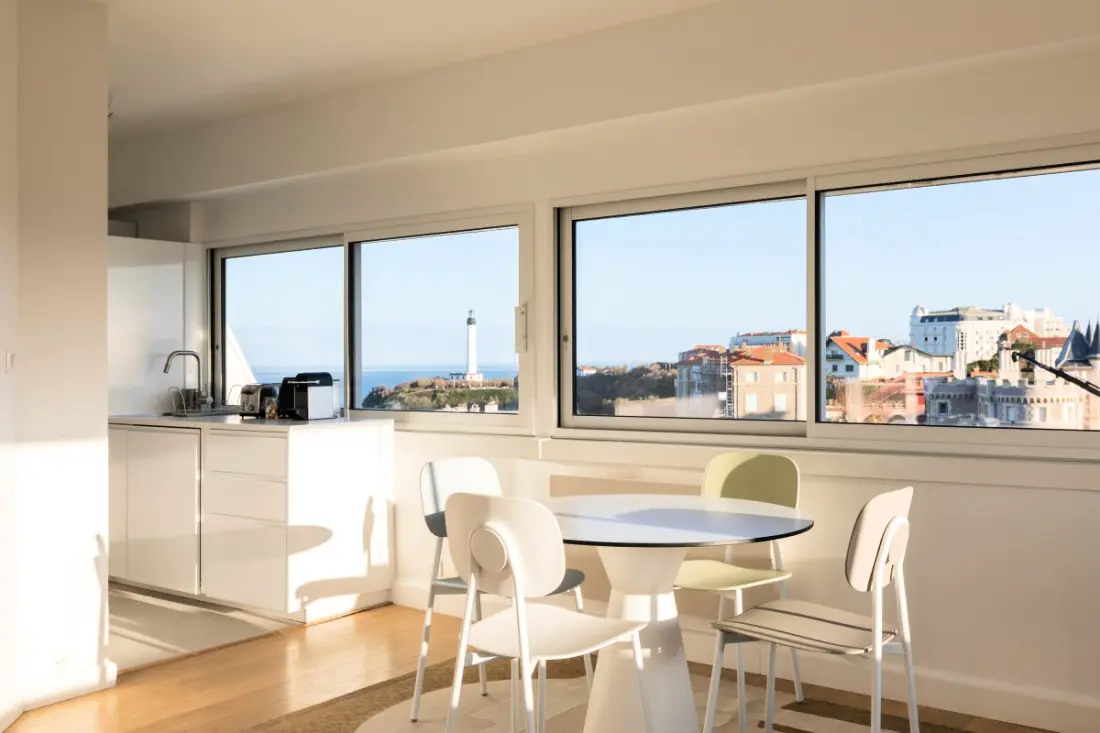 Duplex Panoramique à Biarritz, Vue Sur Mer &amp; Phare