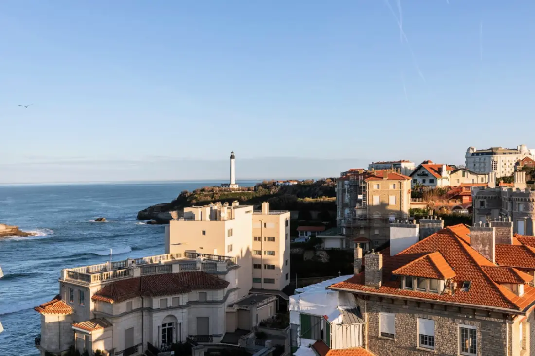 Duplex Panoramique à Biarritz, Vue Sur Mer &amp; Phare