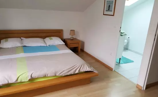 Maison 4 pers. accès direct à la mer