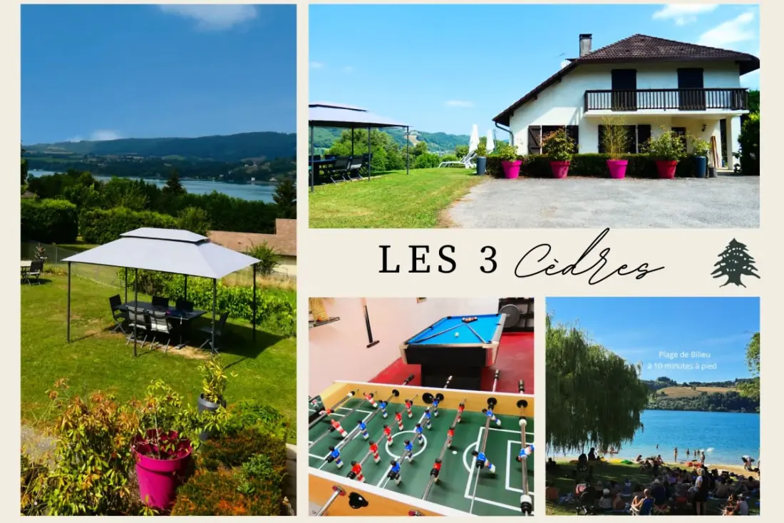 Résidence Les 3 Cedres Maison Familiale Vue Lac
