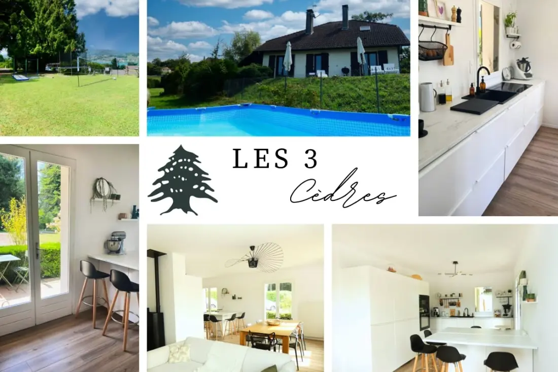 Résidence Les 3 Cedres Maison Familiale Vue Lac