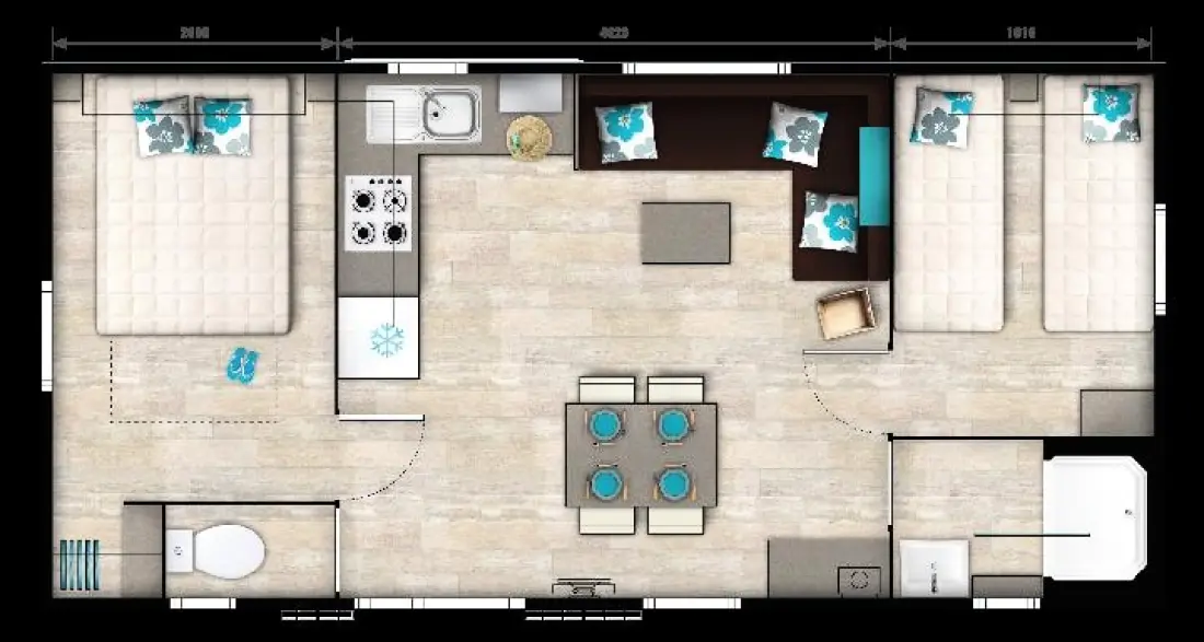 Camping LE PANORAMIC 4 étoiles★★★★