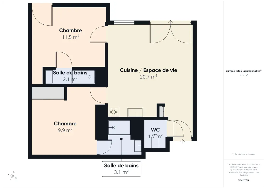 Appartements à Biscarrosse