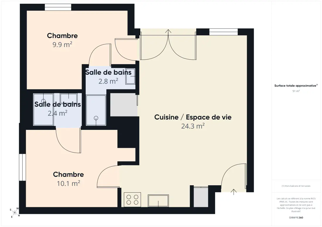 Appartements à Biscarrosse