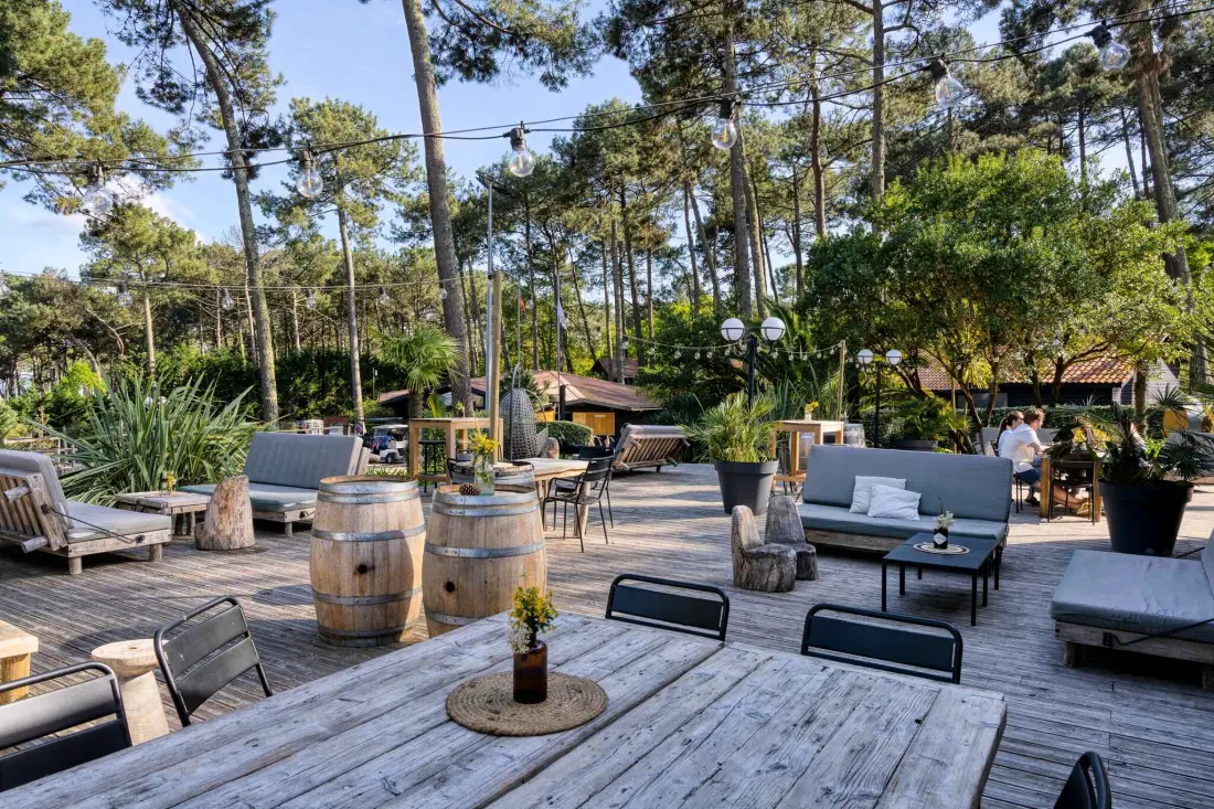 Camping Slow Village Biscarrosse Lac3 étoiles★★★