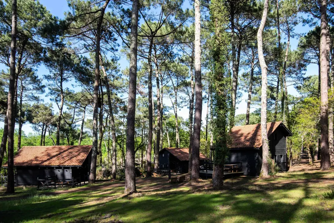 Camping Slow Village Biscarrosse Lac3 étoiles★★★