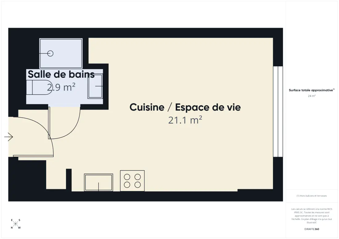 Studio à Biscarrosse