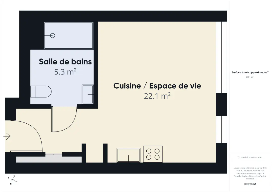 Studio à Biscarrosse