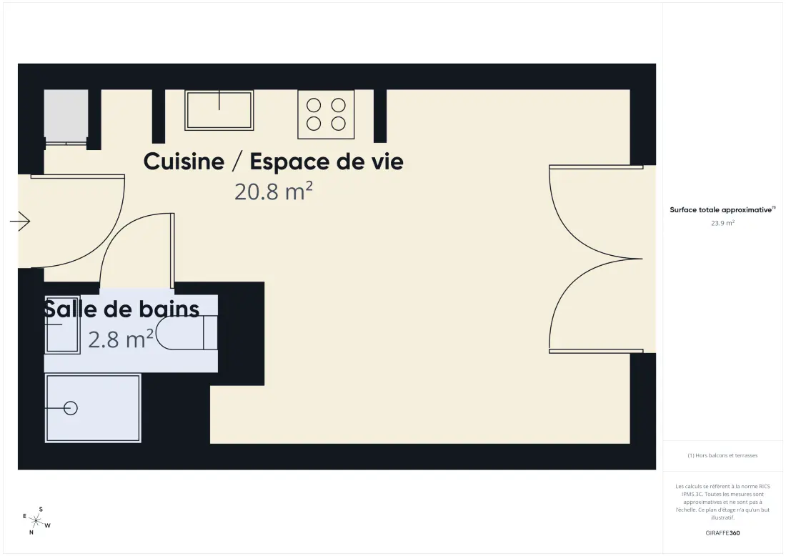 Studio à Biscarrosse