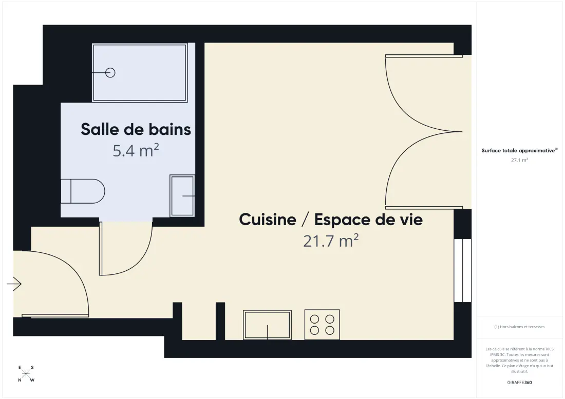 Studio à Biscarrosse
