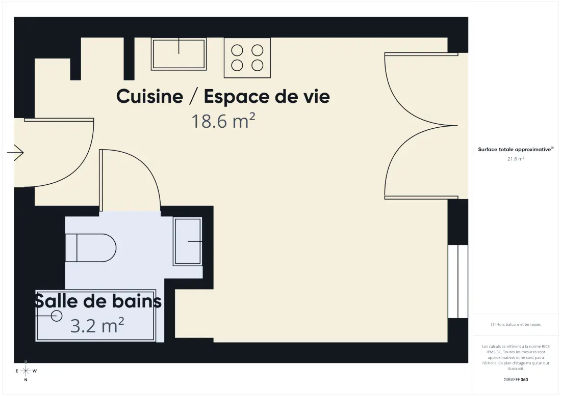 Studio à Biscarrosse
