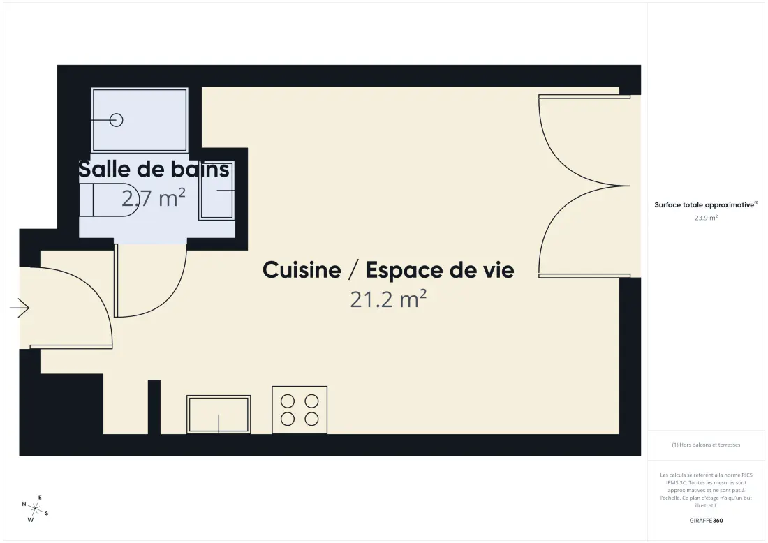 Studio à Biscarrosse