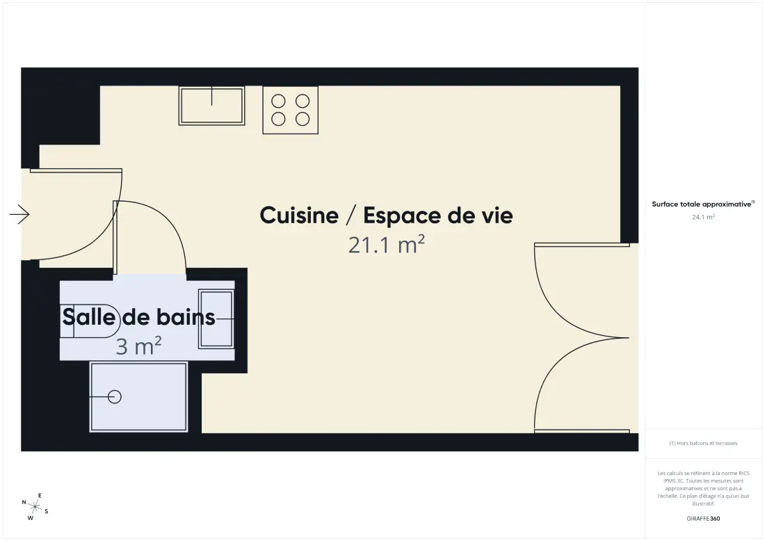 Studio à Biscarrosse
