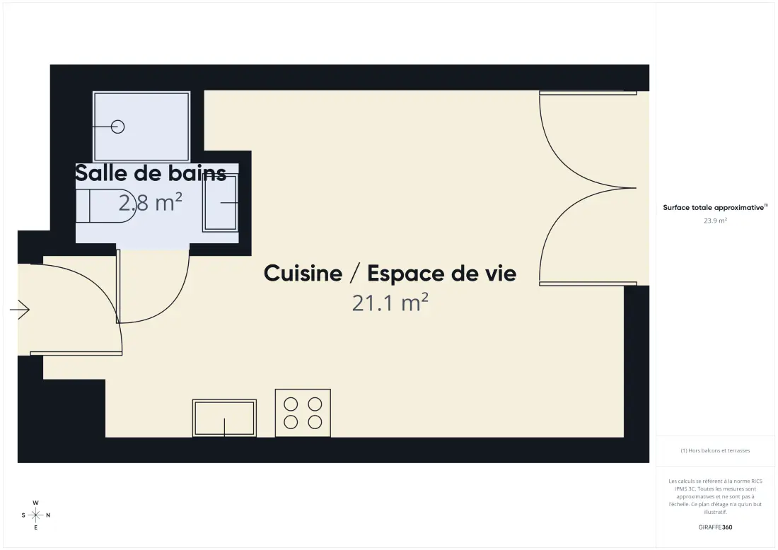 Studio à Biscarrosse
