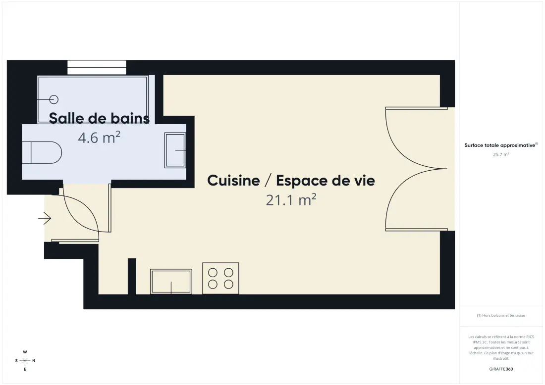 Studio à Biscarrosse