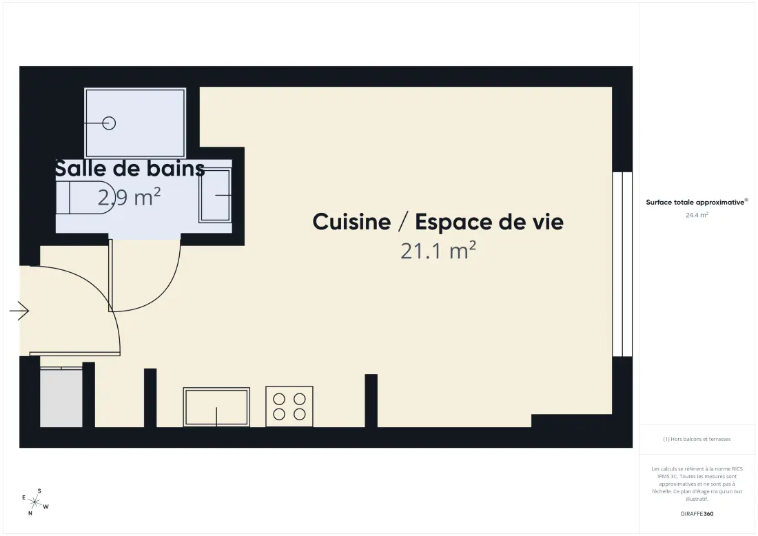 Studio à Biscarrosse
