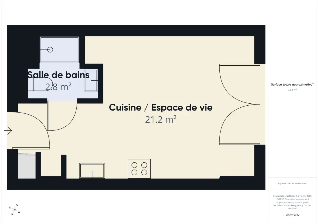 Studio à Biscarrosse