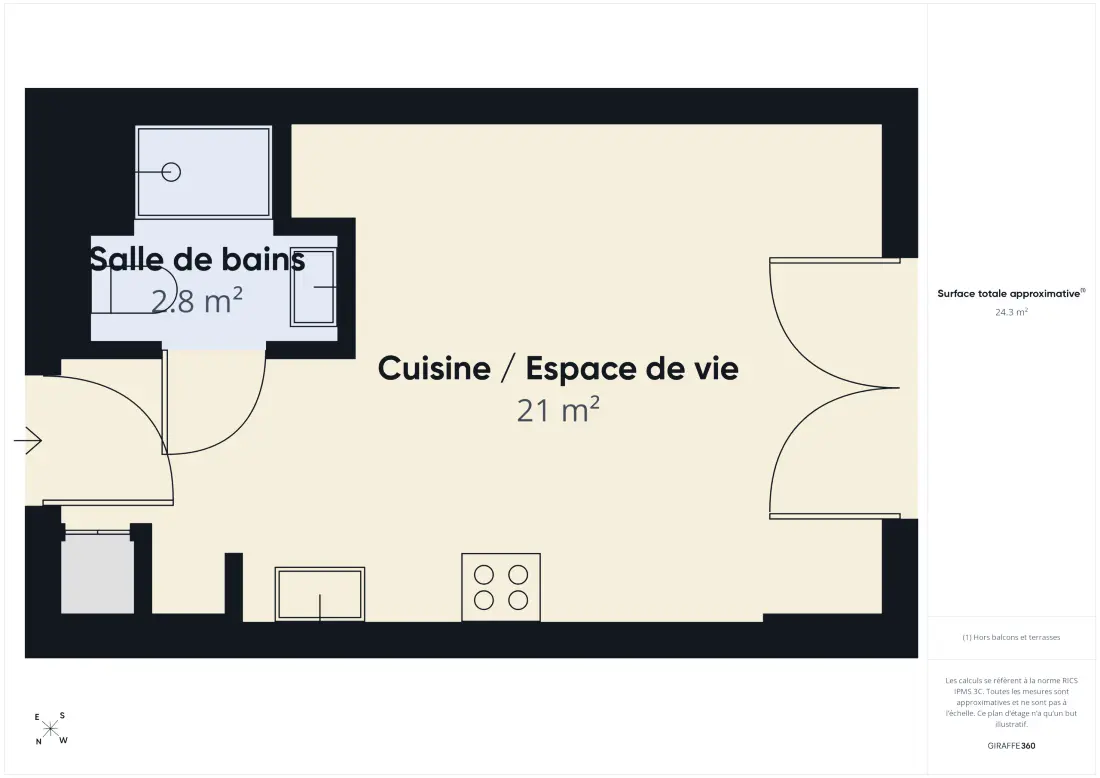 Studio à Biscarrosse