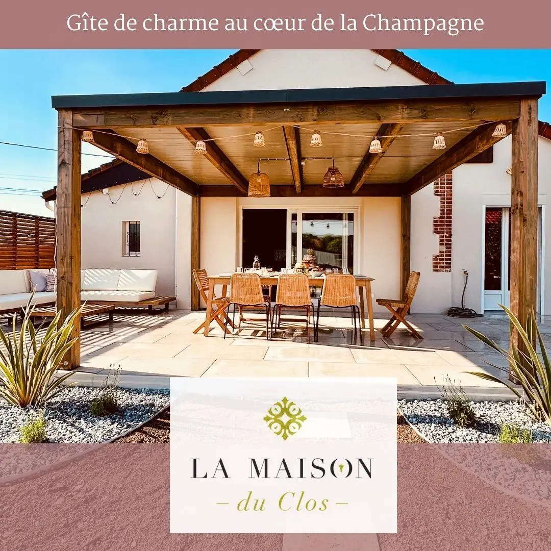 Gîte de France La maison du clos en champagne 4 épis