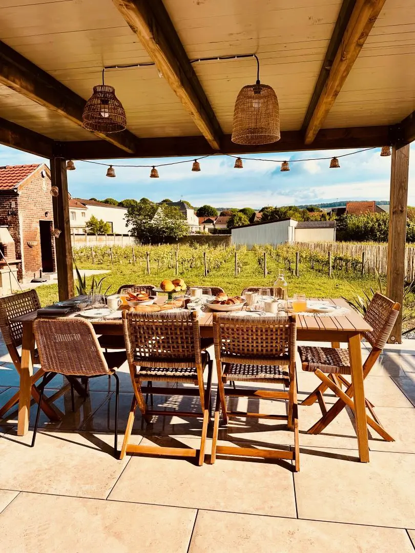 Gîte de France La maison du clos en champagne 4 épis