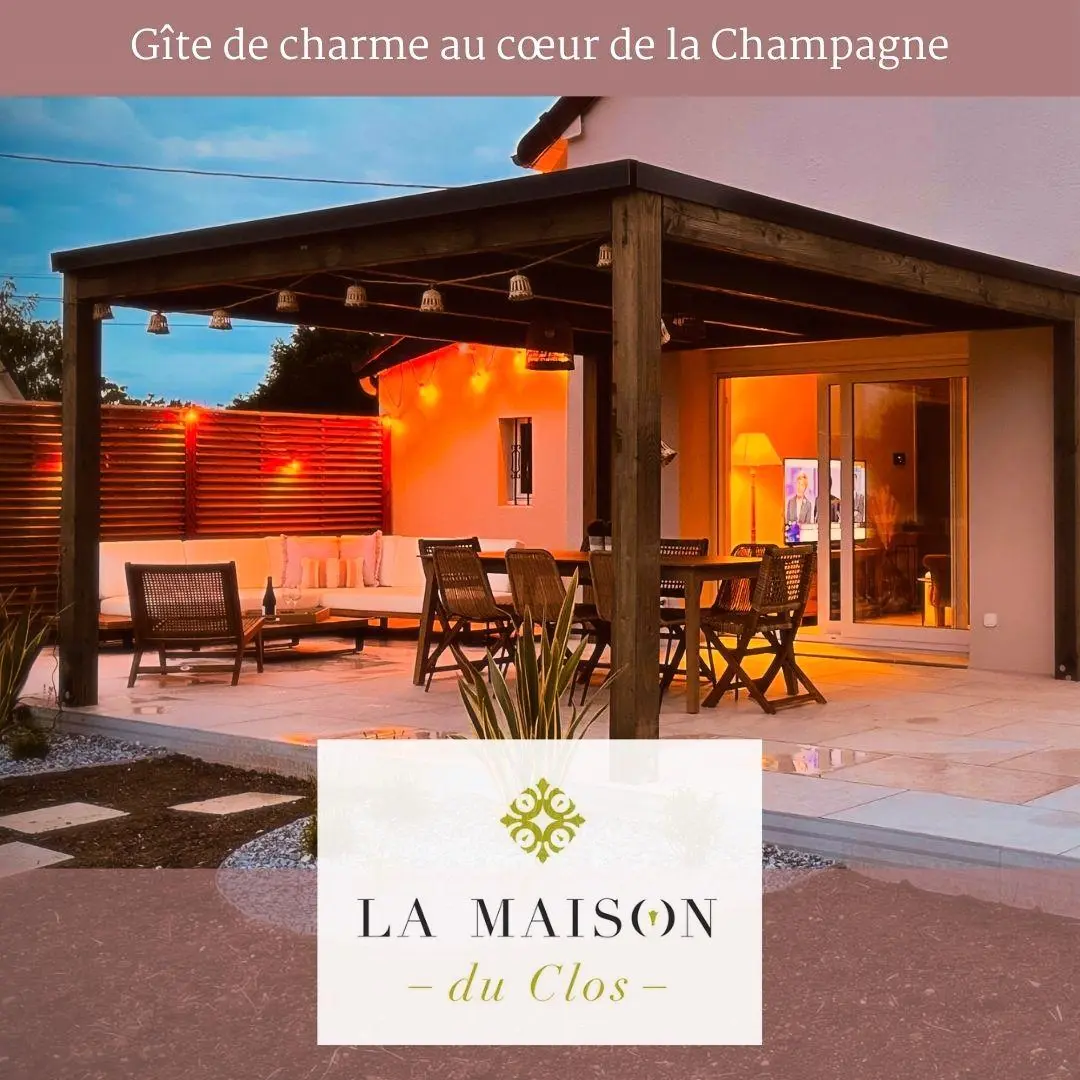 Gîte de France La maison du clos en champagne 4 épis