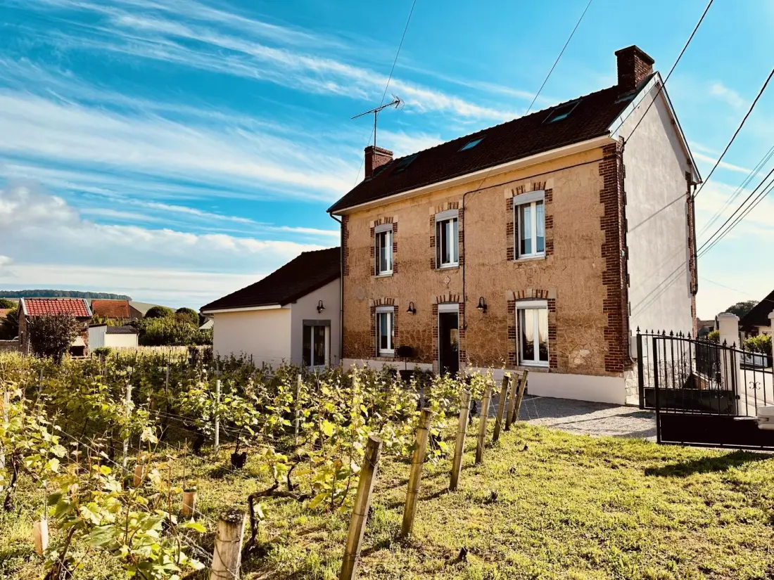 Gîte de France La maison du clos en champagne 4 épis