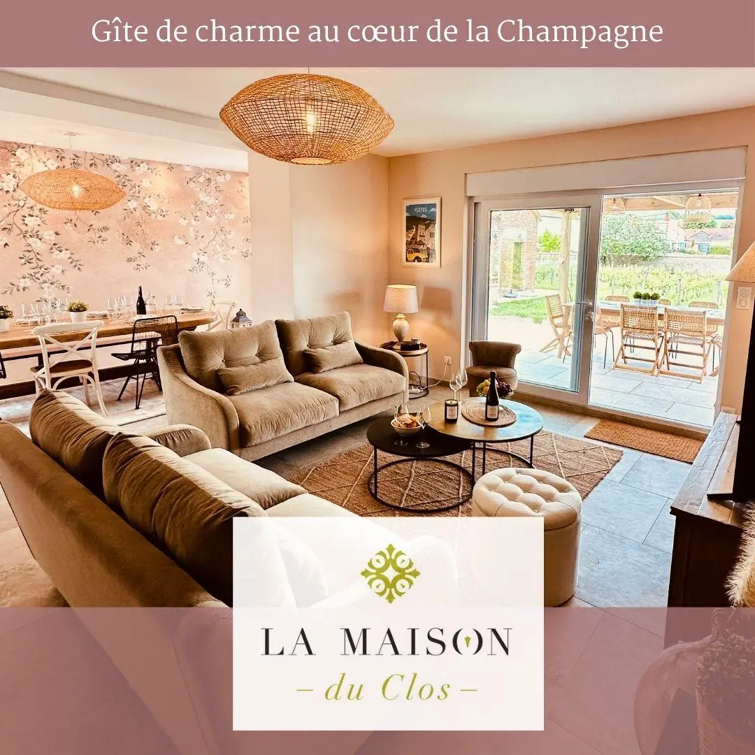Gîte de France La maison du clos en champagne 4 épis