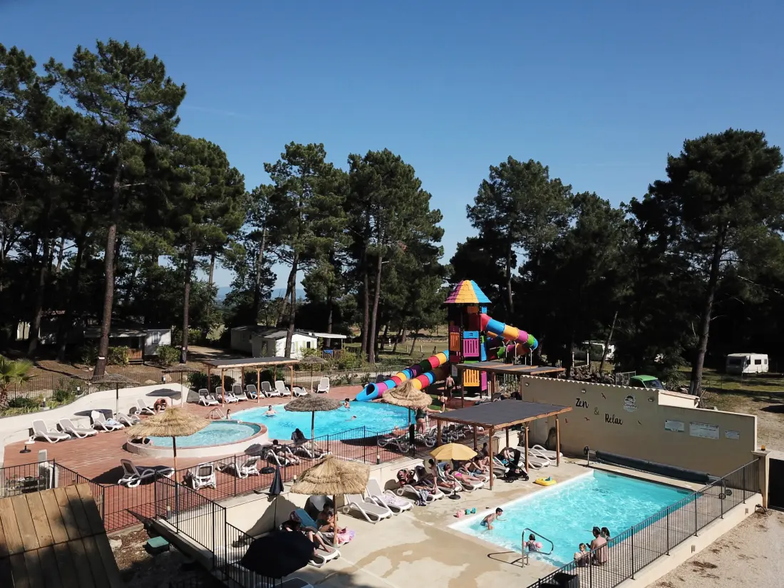 Camping La Simioune Vaucluse et Drome Provencale 3 étoiles★★★
