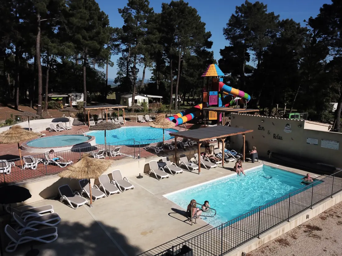 Camping La Simioune Vaucluse et Drome Provencale 3 étoiles★★★