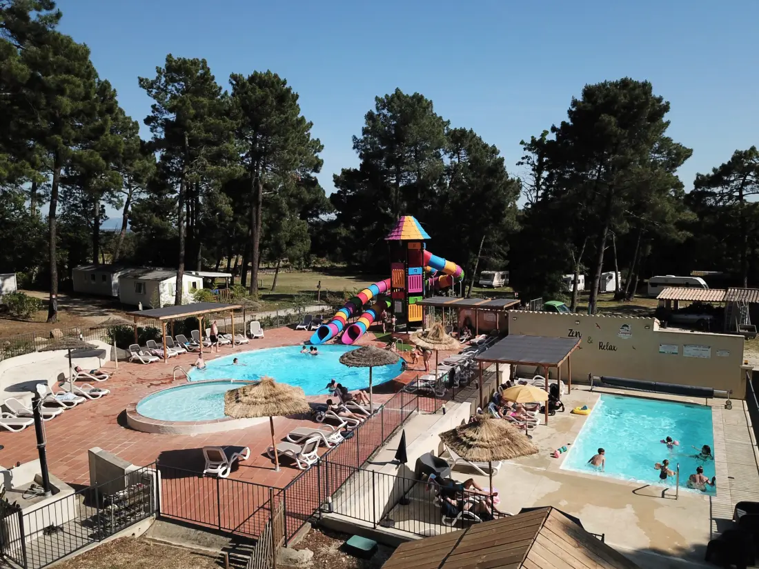 Camping La Simioune Vaucluse et Drome Provencale 3 étoiles★★★