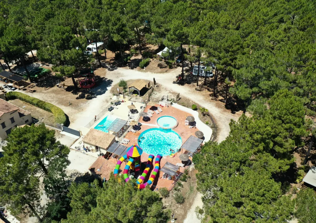 Camping La Simioune Vaucluse et Drome Provencale 3 étoiles★★★