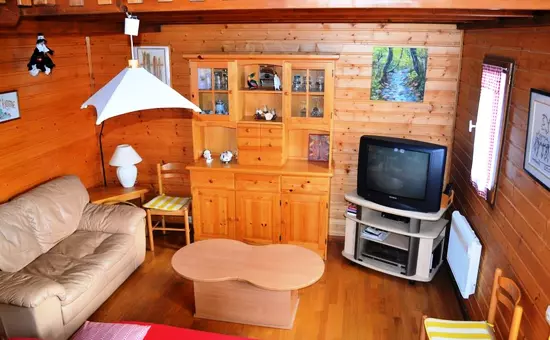 3 pièces 6 pers dans chalet