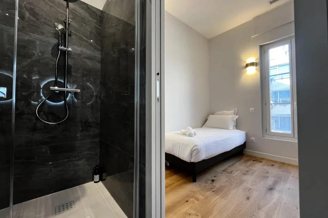 Appartement T4 Pour 6 Personnes Avec Climatisation - Gare Saint-jean