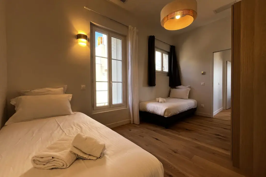 Appartement T4 Pour 6 Personnes Avec Climatisation - Gare Saint-jean
