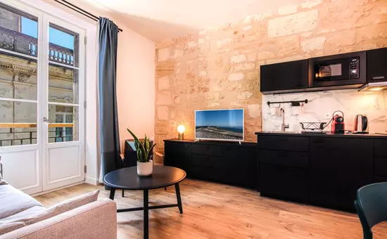 Appartement Lumineux à La Pierre Bordelaise, Plein Centre Pour 4 Personnes