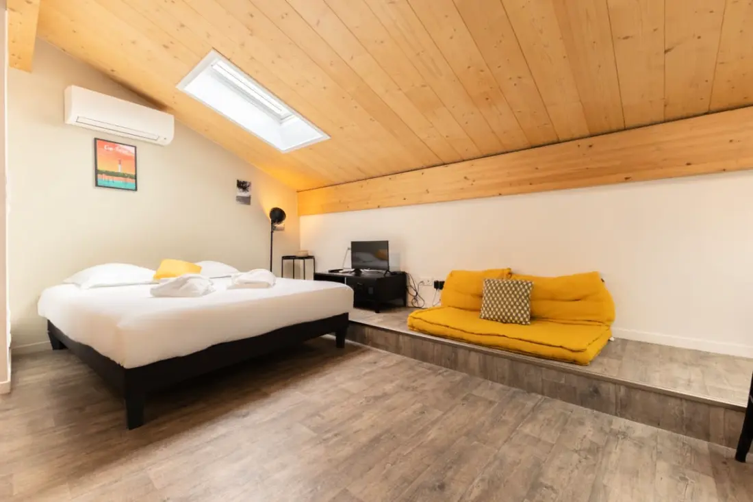 Appartement Rénové Avec Belle Pierre Pour 2 Personnes