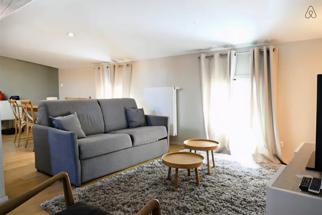 Jardin Public | Studio Lumineux Et Tout équipé Pour 4 Personnes
