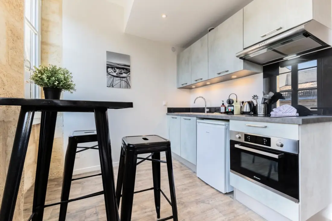 Bel Appartement Lumineux Pierre Bordelaise Pour 2p