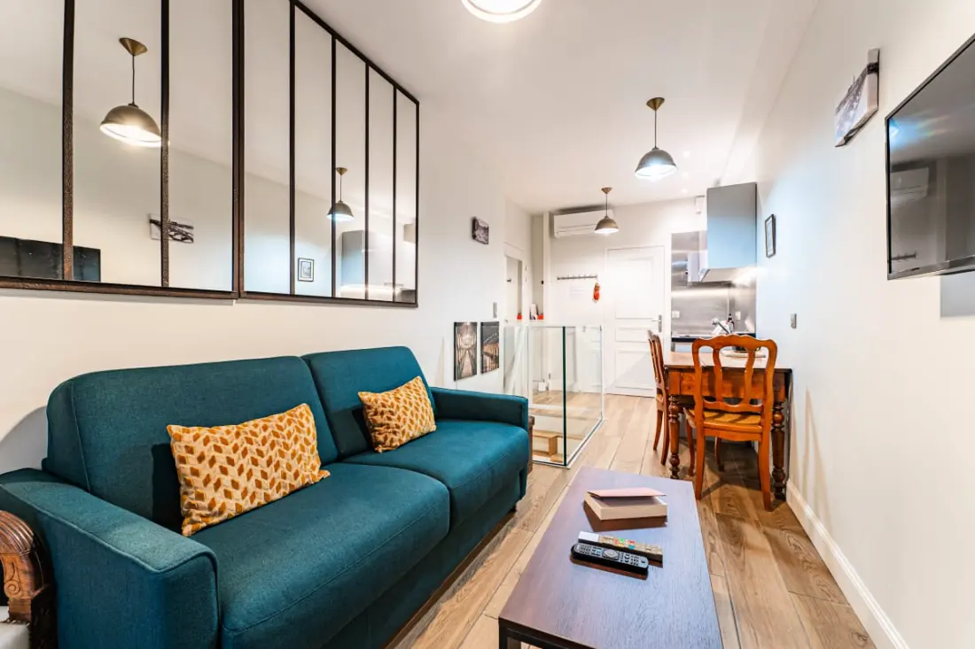 Duplex Agréable Au Cœur De Bordeaux Avec Climatisation Pour 4 Personnes