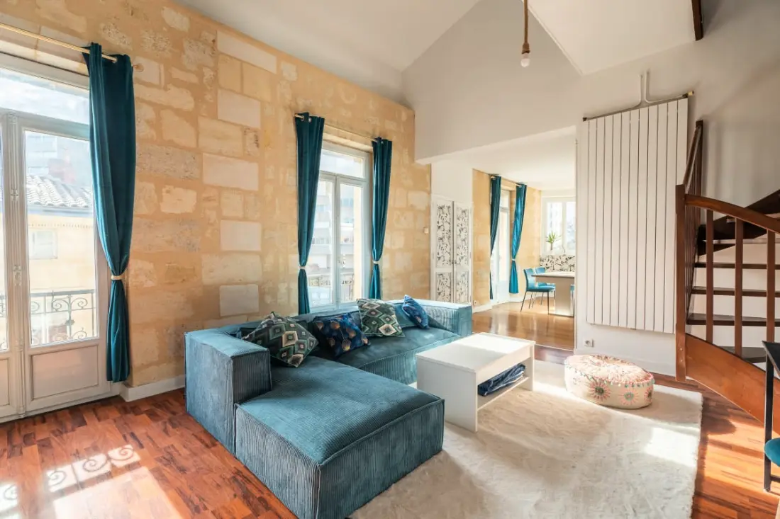 Grand Duplex Lumineux Bordeaux Centre