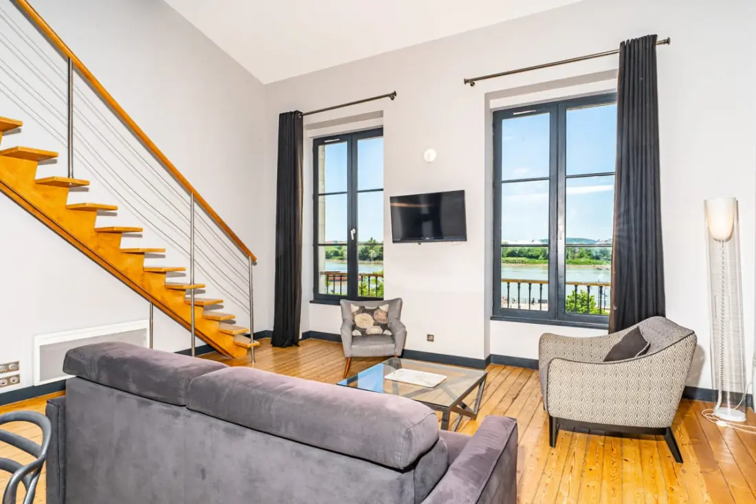 Magnifique Appartement 3 Chambres Avec Vue Sur La Garonne