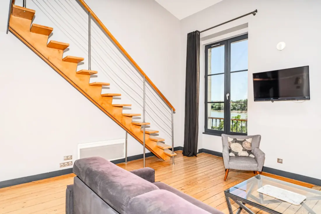 Magnifique Appartement 3 Chambres Avec Vue Sur La Garonne
