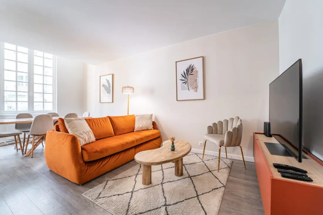 Magnifique Appartement De Charme Confortable Pour 6 Dans La Rue Ausone