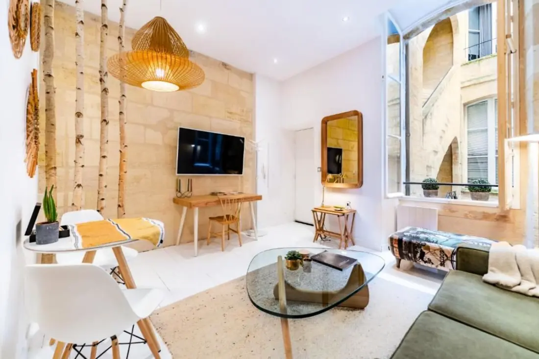 Superbe Appartement Bordelais Plein De Charme Et Lumineux Avec Terrasse