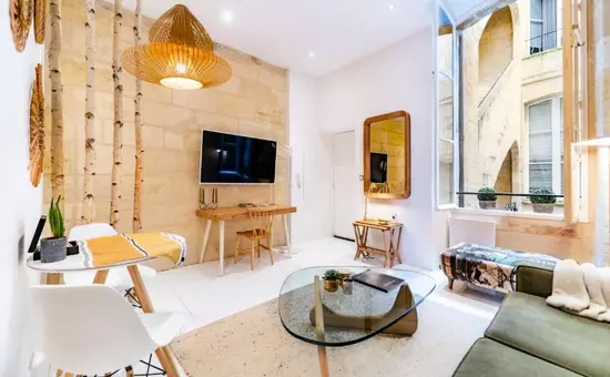 Superbe Appartement Bordelais Plein De Charme Et Lumineux Avec Terrasse
